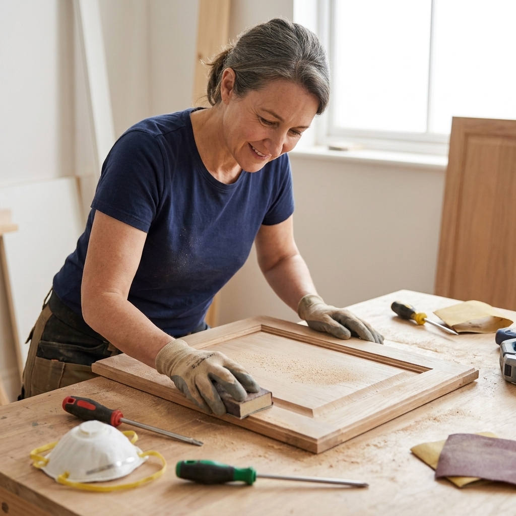 Sandpaper Grits for Cabinets