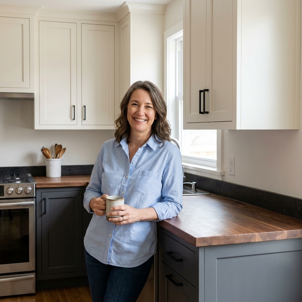 Flawless Two-Tone Kitchen Cabinets